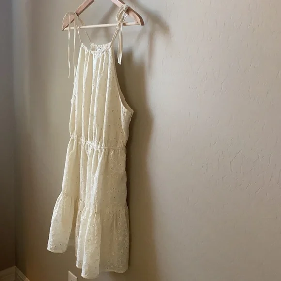 🤍 NEW Legally Blonde Eyelet Halted Sundress - Picture 5 of 8